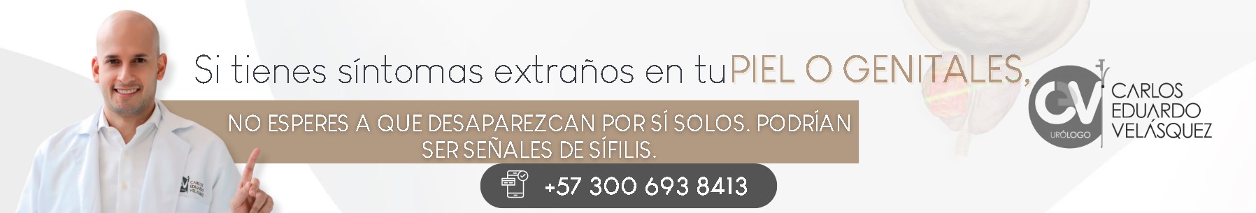 Cómo saber si tengo sífilis-Dr. Carlos Velásquez- Urólogo en Medellín