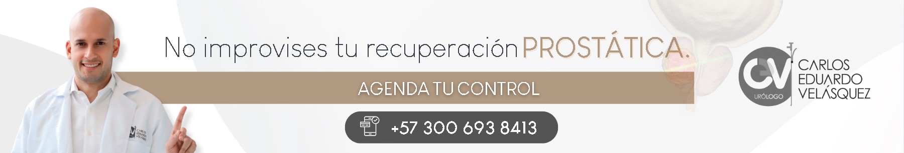 cirugía de la próstata recuperación- Dr. Carlos Velásquez- Urólogo en Medellín