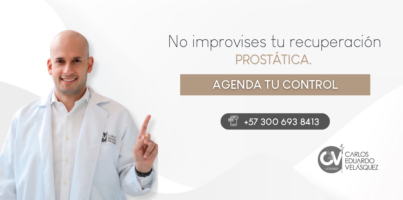 cirugía de la próstata recuperación- Dr. Carlos Velásquez- Urólogo en Medellín