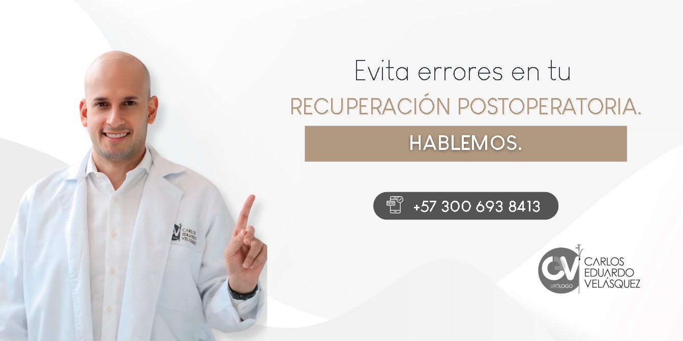cirugía de la próstata recuperación- Dr. Carlos Velásquez- Urólogo en Medellín