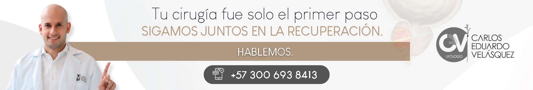 cirugía de la próstata recuperación- Dr. Carlos Velásquez- Urólogo en Medellín