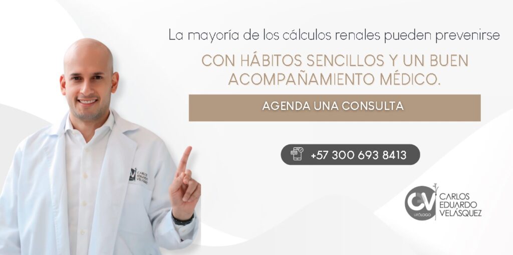 Cálculos en los riñones- Dr. Carlos Velásquez- Urólogo en Medellín