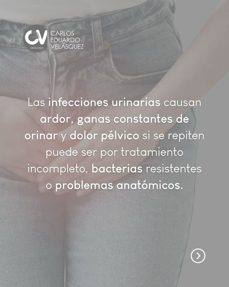 Infecciones urinarias en hombres-Dr. Carlos Velásquez