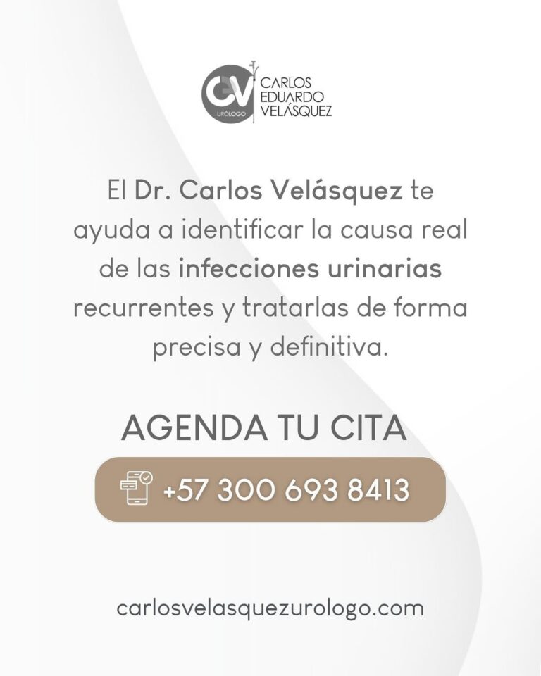 Infecciones urinarias en hombres-Dr. Carlos Velásquez