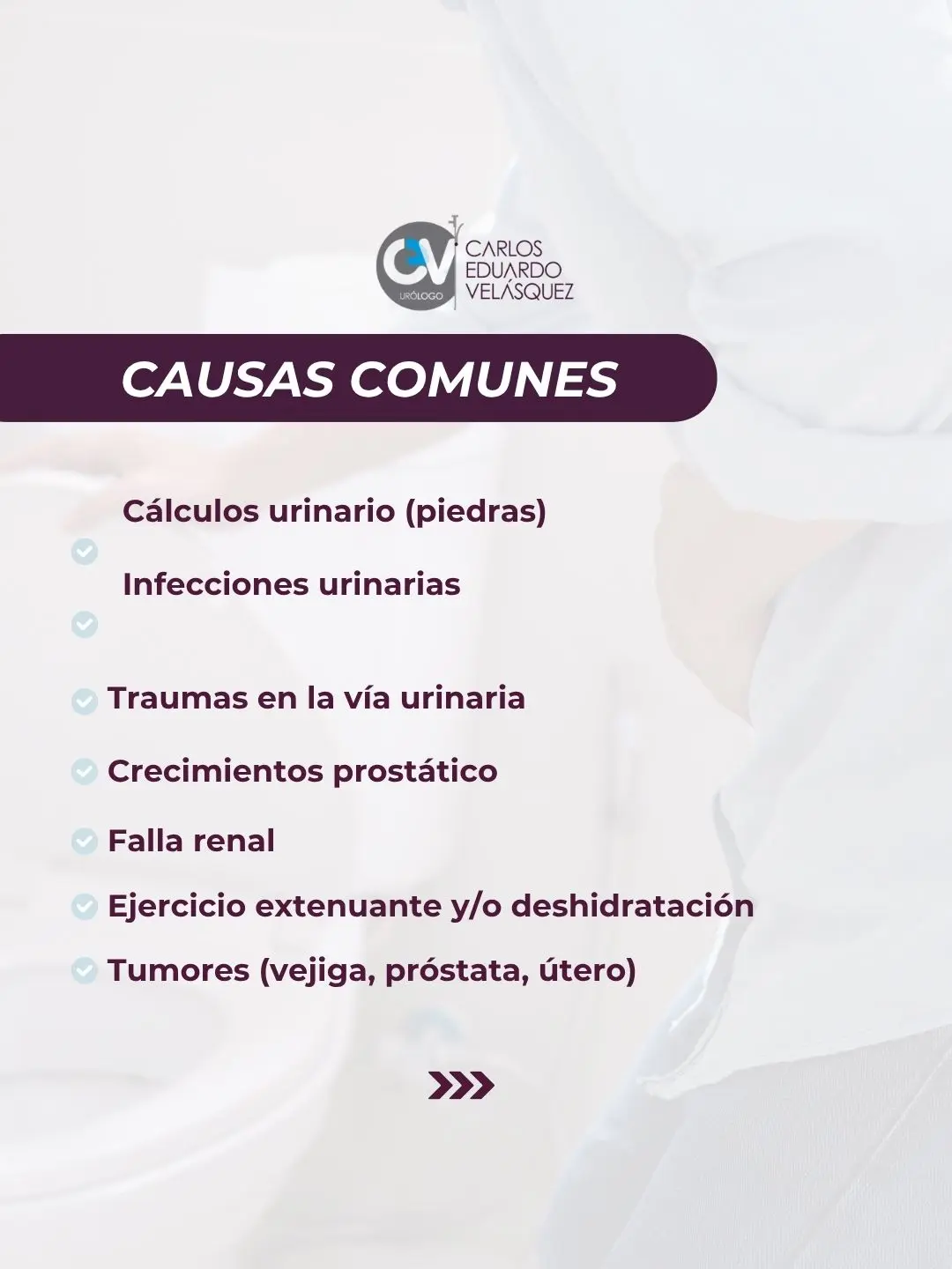 Sangre en la orina – Dr Carlos Velasquez 4