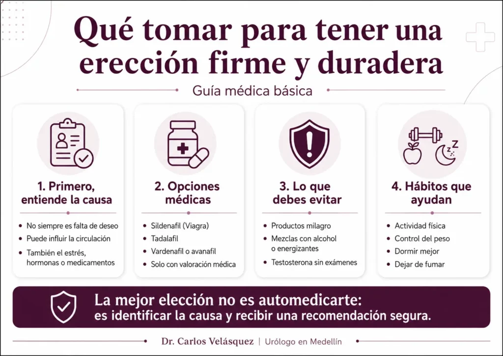 Qué tomar pala la disfunción erectil en Medellín-Dr. Carlos Velásquez